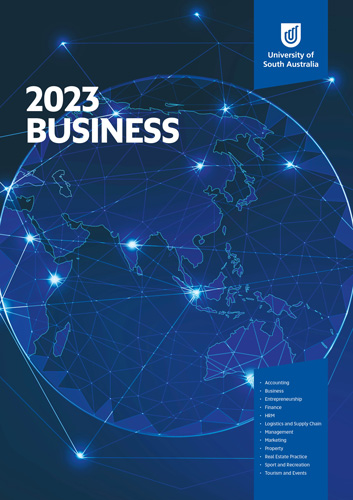 Business brochure cover